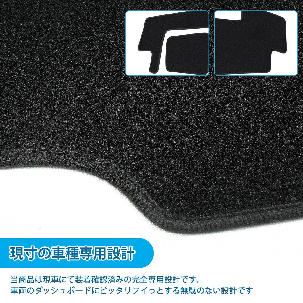 New Spacia MK53S Dashboard Design by SPACIA Dashboard Sun Dashboard Protective Interior Accessories Vehicles with (2nd Generation) Mat,