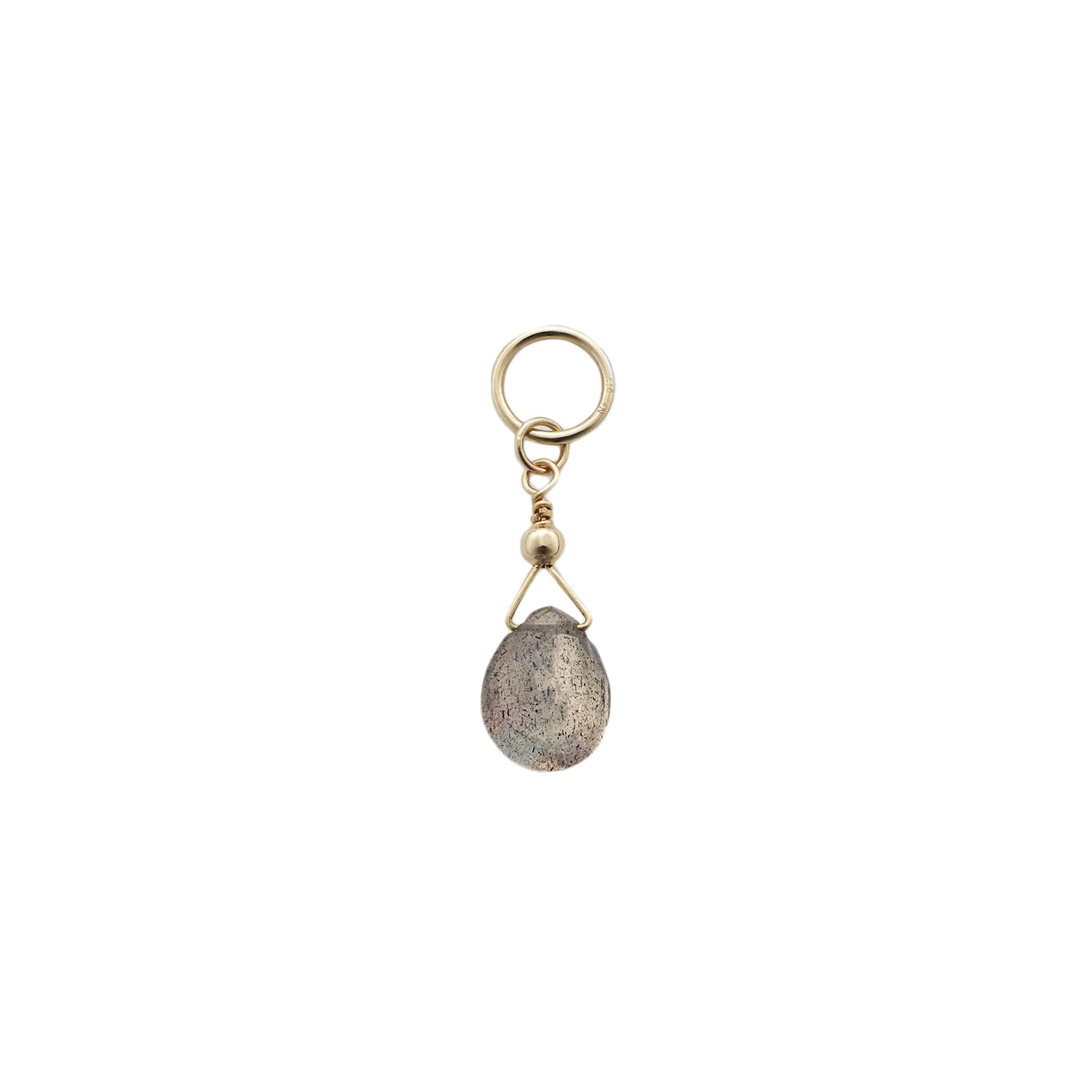 

K10 Labradorite Charm [NOJESS] [Tiny Charm] сірий колір