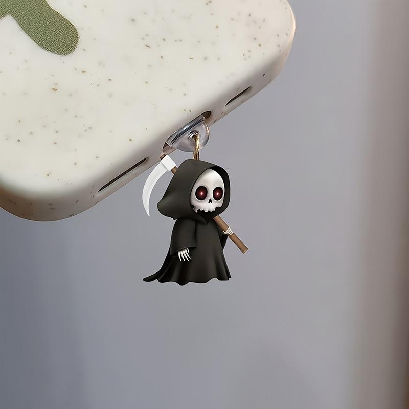 1Pc 2D Cute Cat Dog Shamrock Mobile Phone Dust Plug Pendant Anti-Dust Type-C Charging Port Plug Hanging Decor