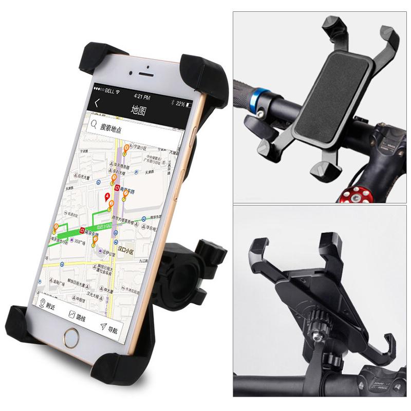 Bicycle GPS Phone Holder Mount MTB Bike Cycling Motorcycle Handlebar For iPhone