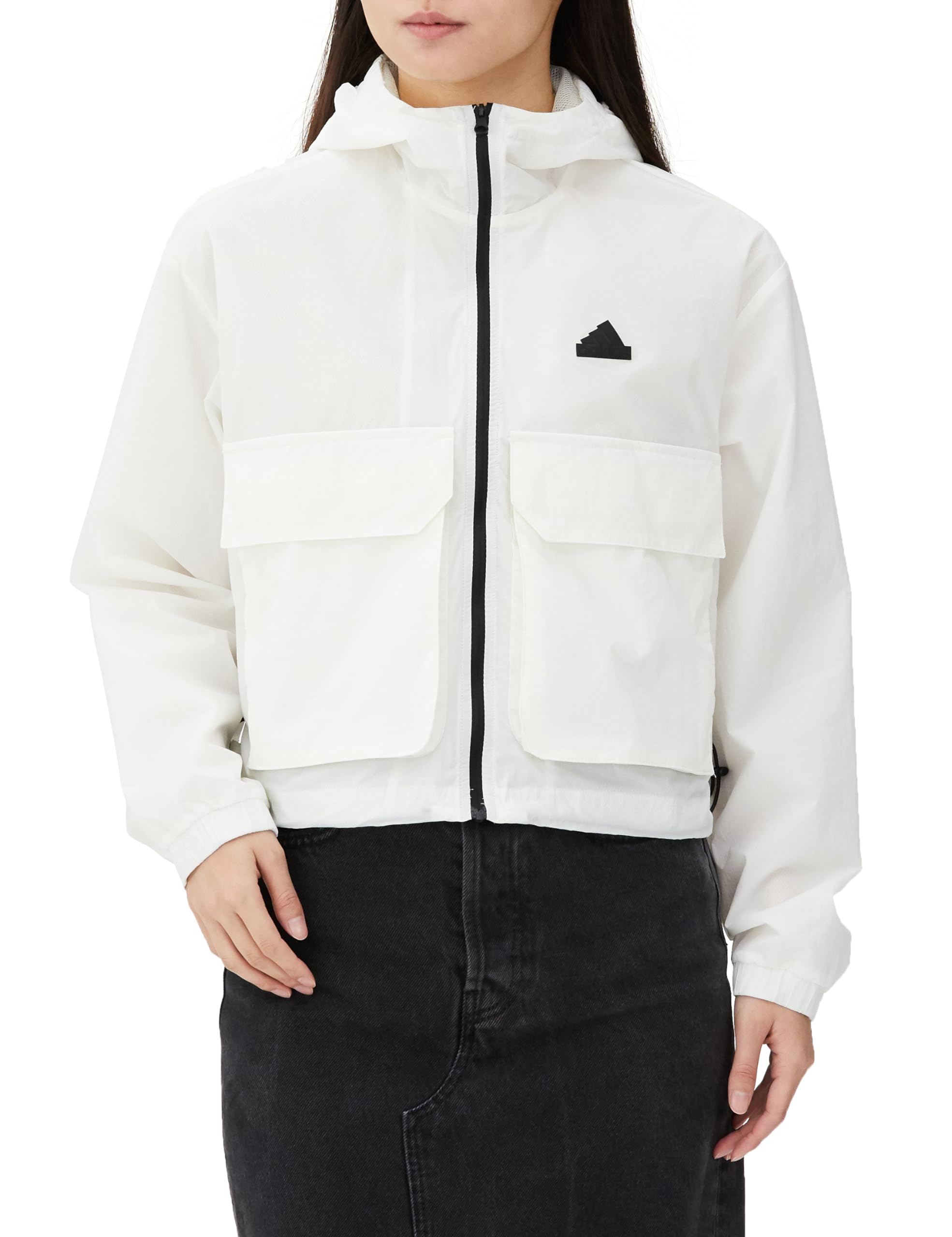 

Ветровка City Escape Lightweight Windbreaker KLU40 [Adidas] Женская Off-White (IS0660) J/XL