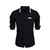 New Spring Autumn Men's Shirts Casual Business Fashion Trendy Long Sleeve Tops