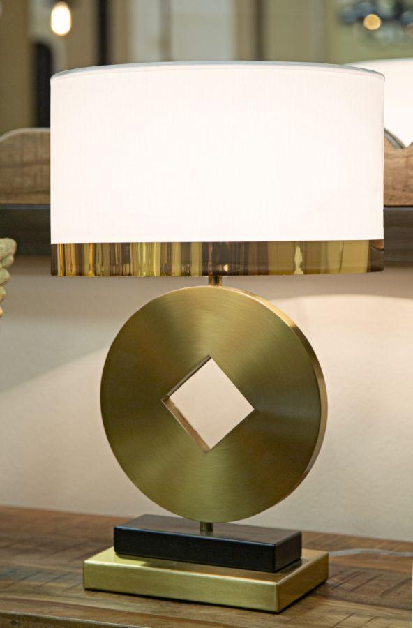 Table Lamp Coin Ø 30X53