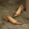 2024 Fashion Women's Shoes Shallow-mouthed Women's High-heeled Shoes Sexy Pointed Toe High-heeled Shoes Zapatos De Mujer