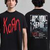 Neues Korn Live in New York City 2025 Veranstaltungs-T-Shirt Im Metlife Stadium am 27. und 28. August 2025 King Kong T-Shirt