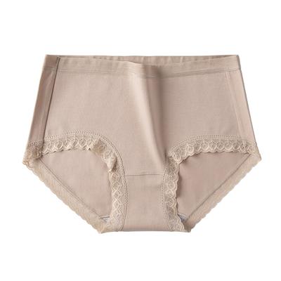 Damen-Baumwollunterwäsche, langstapelige Baumwolle, antibakteriell, weich, atmungsaktiv, Damen-Dreieckshose