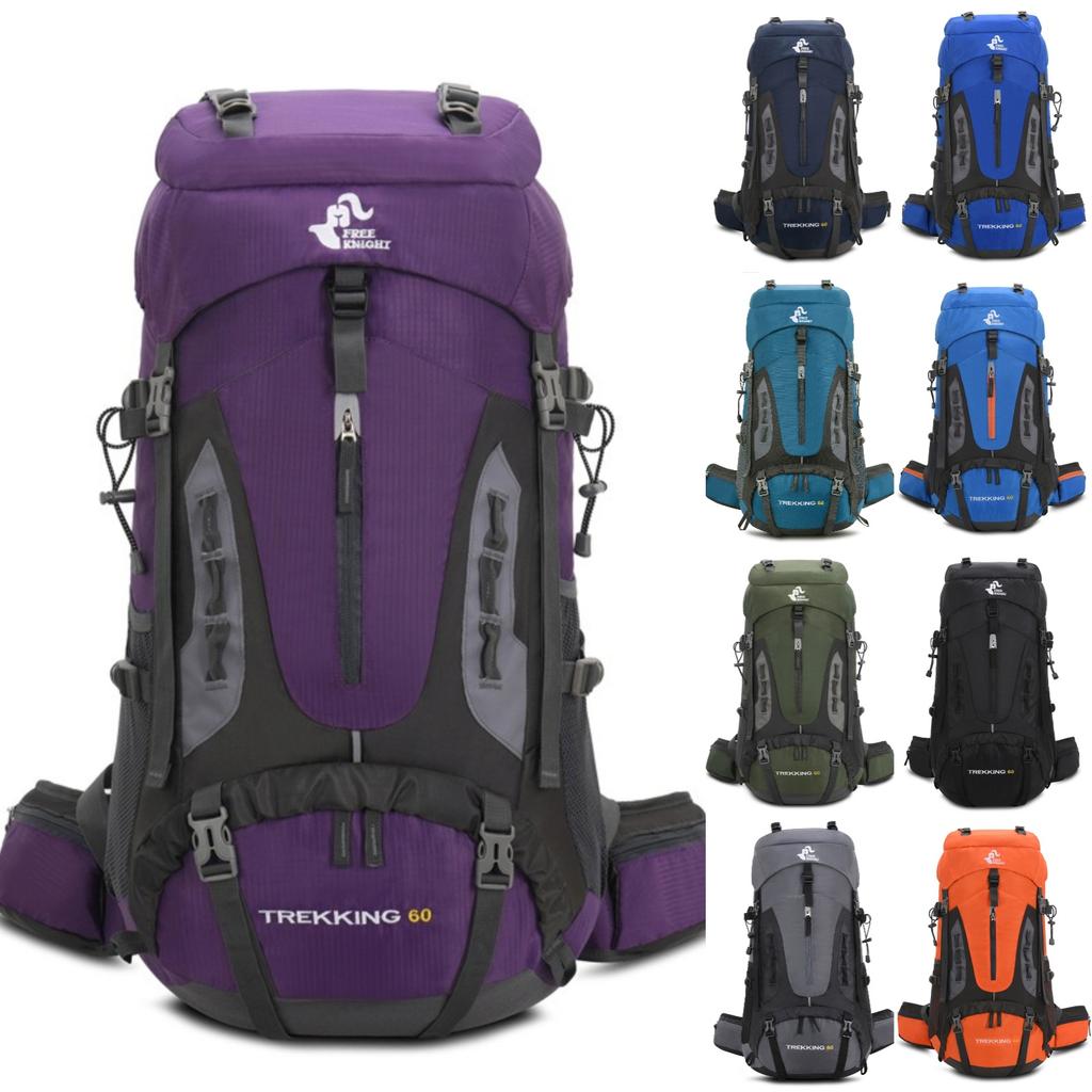 70L Kempingový batoh Cestovní taška Horolezectví Muži Ženy Turistická Trekingová taška Outdoor Horolezectví Sportovní tašky Hydratace Zavazadlo Batoh