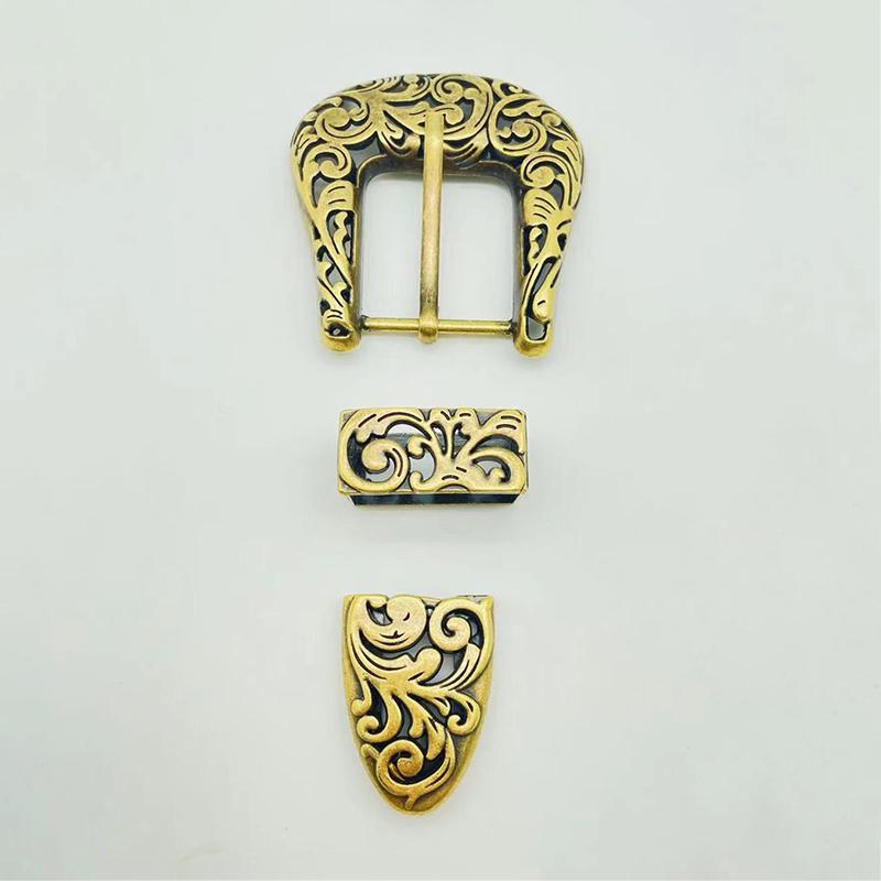 Hipster Vintage Metal Belt Buckle Classic Western Fashion Design Durable Alloy Buckle for Cowboy Costumes Holiday Gifting