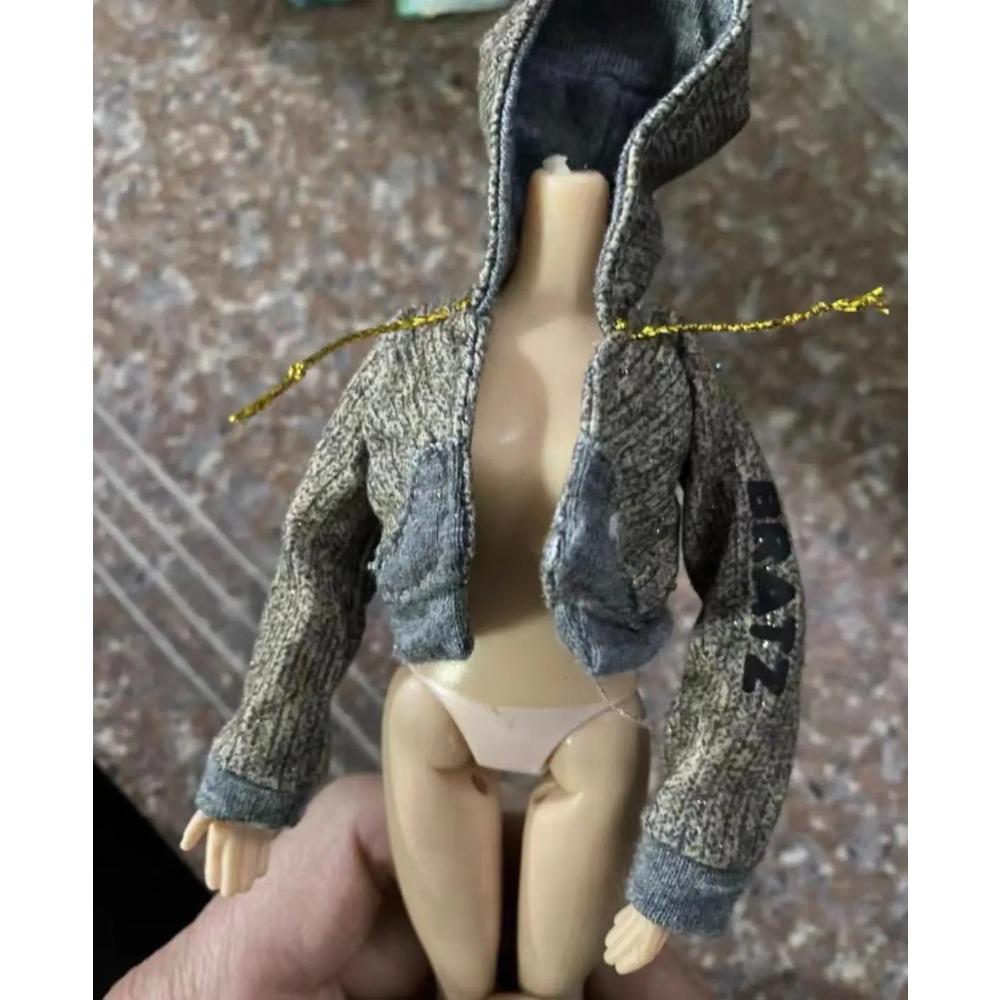 Der Pelzmantel Oberteil Kleid Hose für 30cm Foll Licca Puppe Highschool Puppe Neu eingetroffen Geschenk für Mädchen
