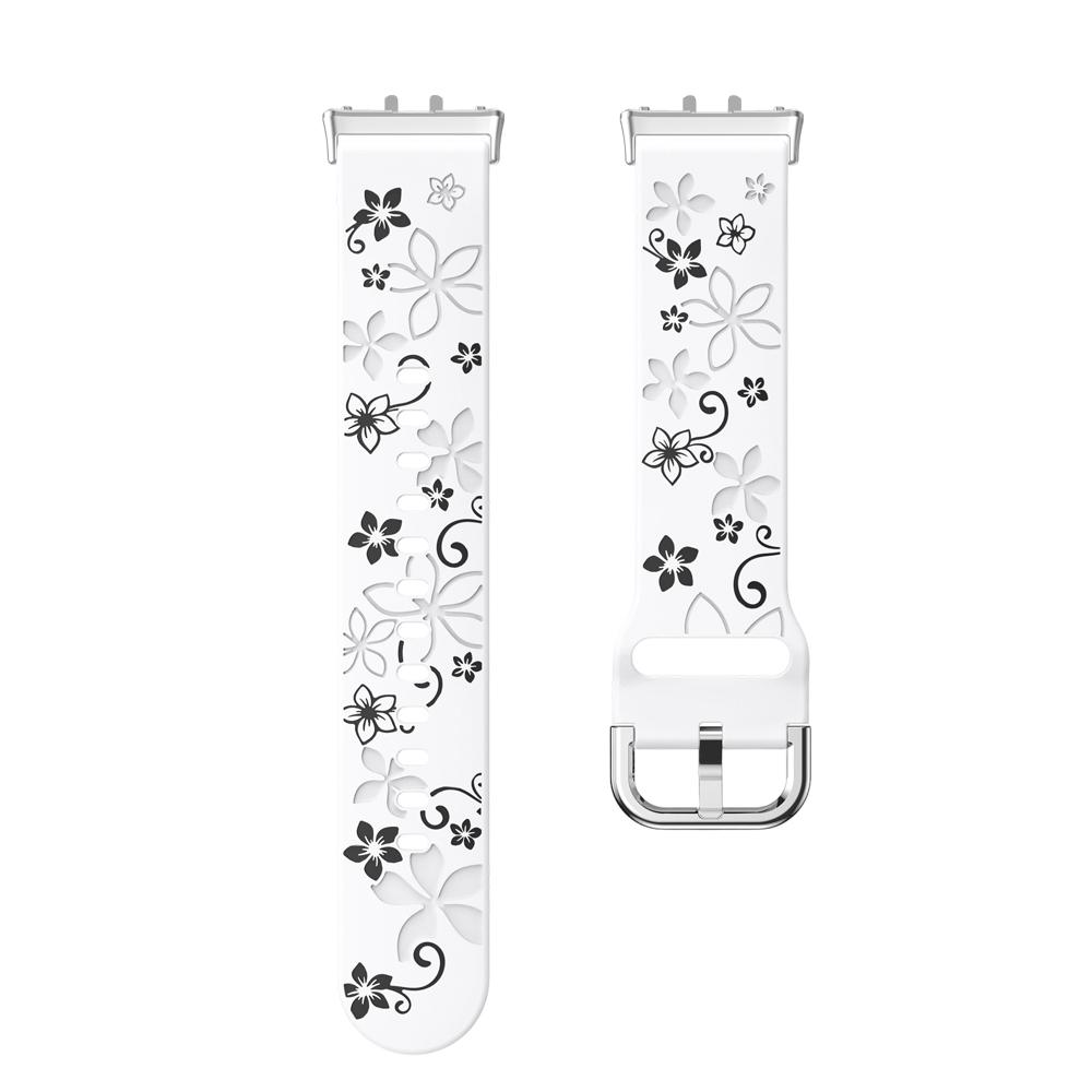 Silikon-Präge-Uhrenarmband für Galaxy Fit3 Wasserdicht und schweißfest Weich und bequem Sport-Uhrenarmband für Galaxy Fit3