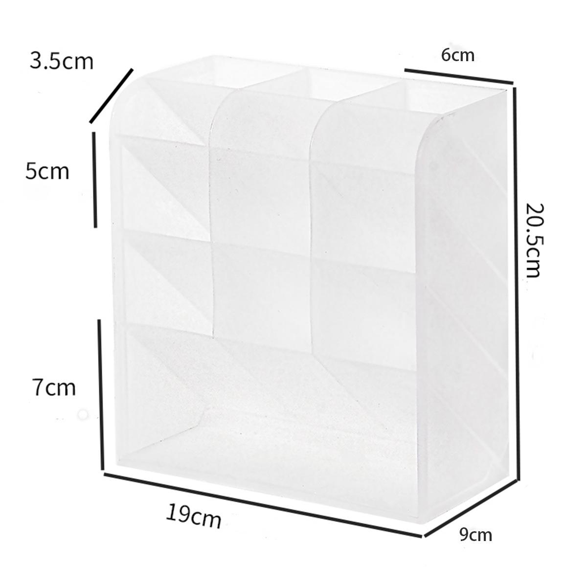 

Минималистичная наклонная подставка для художественных маркеров и кистей - Вместительное хранение канцелярских товаров