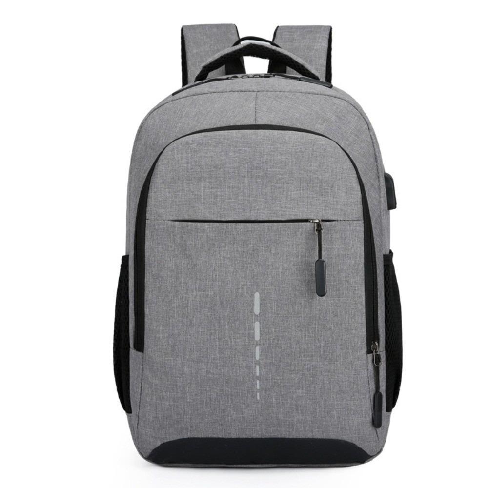 Large Capacity Student Backpack Oxford Cloth School Bag Simple Computer Rucksack Daily