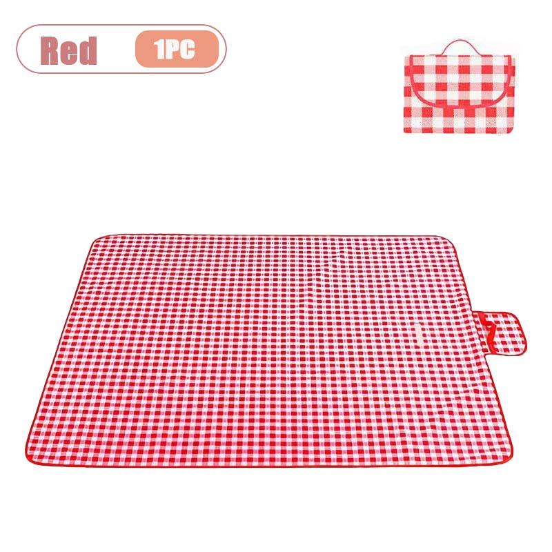 1PCS  Waterproof Picnic Mat Oversized Thickened Outdoor Camping Blanket Carrying Strap for Beach Park and Hiking 100X150CM