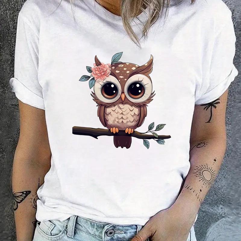 

Breathable Women s T-Shirt, Essential for Daily Casual XXL белый