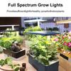 LED Grow Lights Full Spectrum Indoor Plant Growing Lamp Timer Function High PPFD Energy Saving