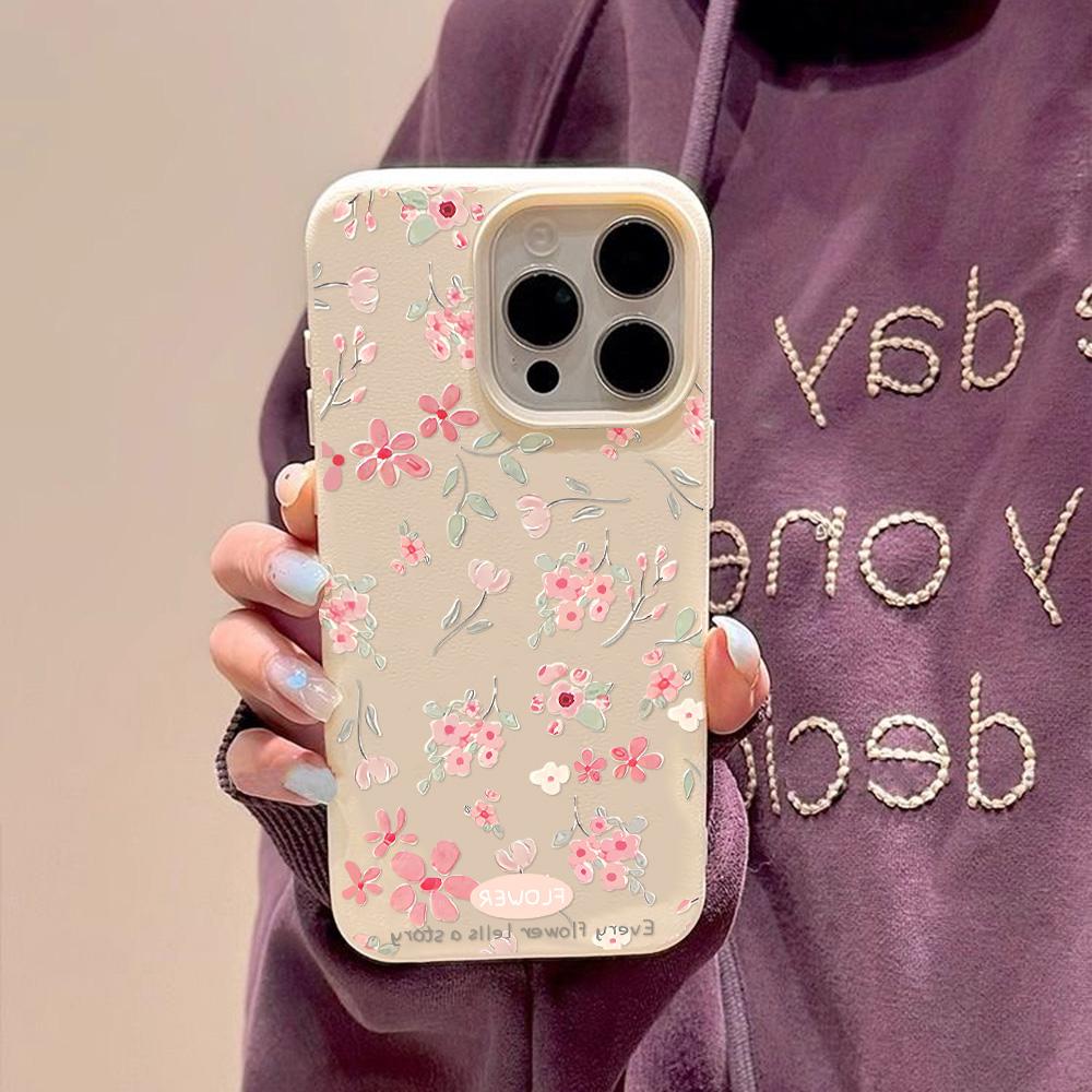 Pouzdro na telefon pro iPhone 11 13 XR XS Max pouzdro pro iPhone 12 14 15 16 Pro Max 12 Pro 15 Plus kožené malované vodotěsné odolné proti pádu a opotřebení kreslený film