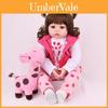 Stunningly Realistic 18.9/22.8" Baby Reborn Doll With Soft Vinyl Silicon Head And Limbs