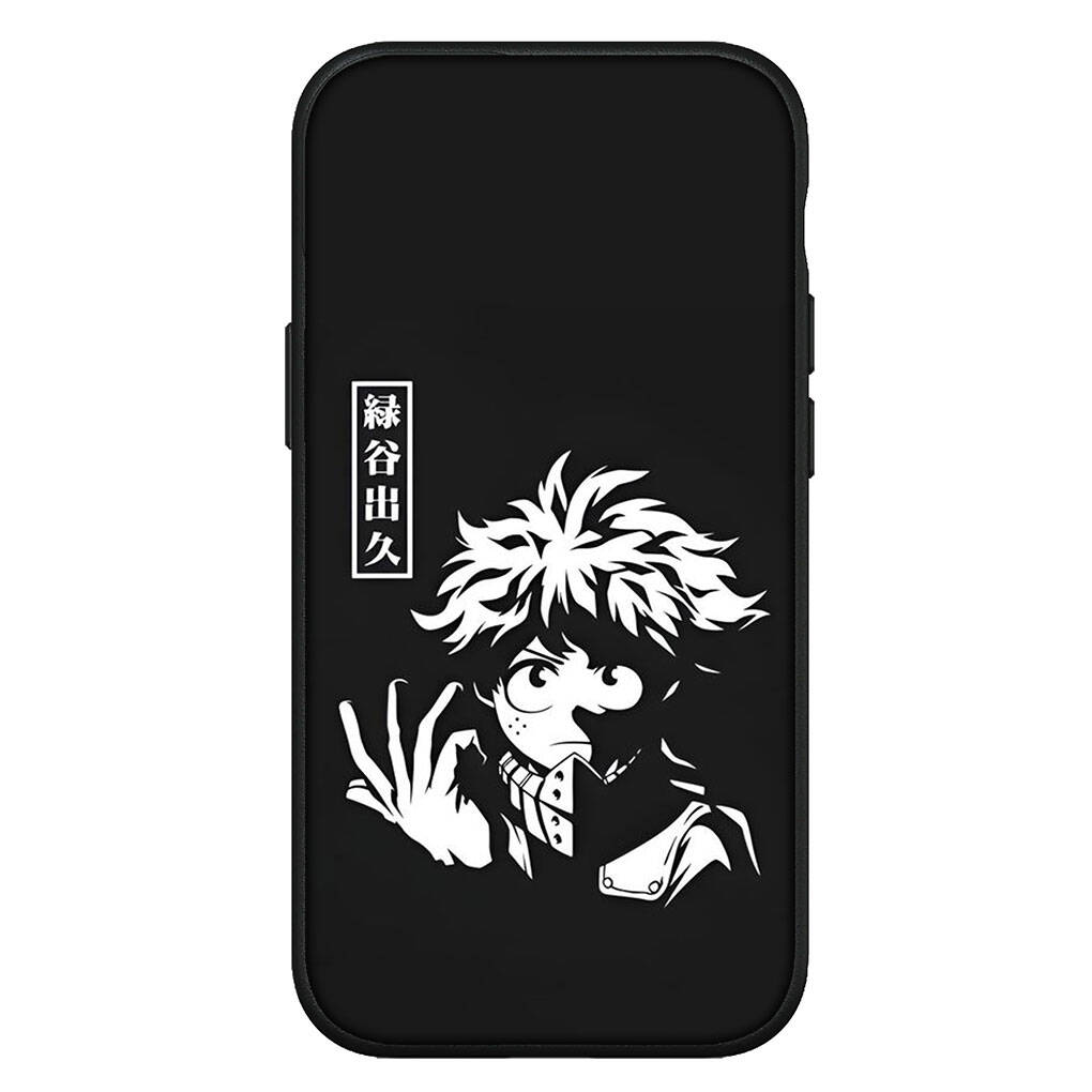 Cover for iPhone 17 16 15 Xiaomi Poco Redmi Note 14 13 12 11 Pro Max Samsung Galaxy S25 S24 S23 OPPO Huawei Midoriya Izuku My Hero Academia Phone Case