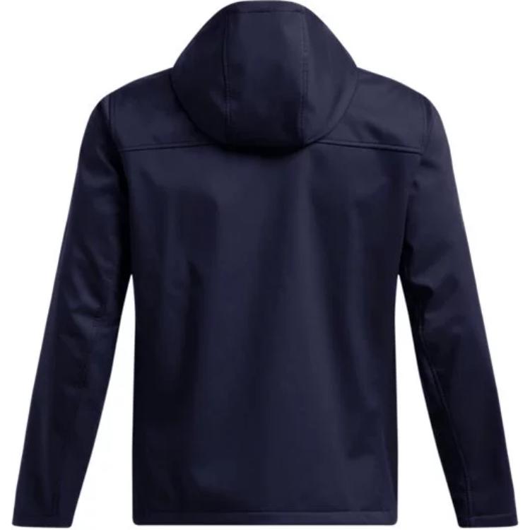 Under Armour Coldgear Storm Training Series Kapuzenjacke Bequem Stilvoll Reißverschluss Langarmjacke Herrenjacken Marineblau 1371587-410