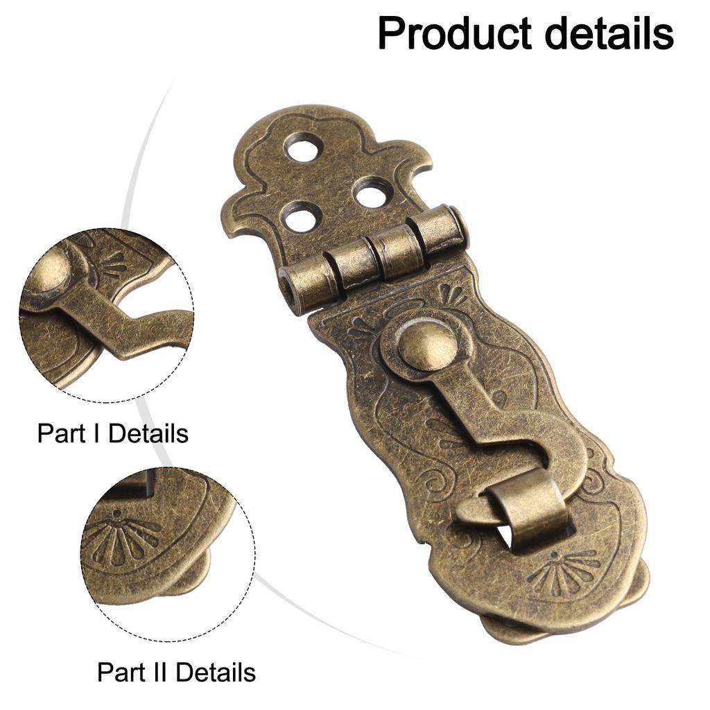 Iron Lock Retro Style 1 Pc Bronze Tone For Suitcase