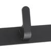 Black Coat Rack Durable Row Hook Decorative Towel Hook  Kitchen Bathroom Wardrobe Entryway Bedroom