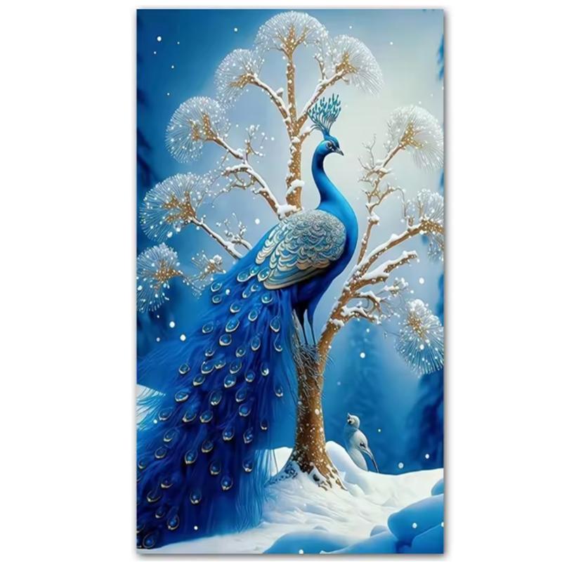 

Алмазная живопись Белый павлин Сказочное дерево Пейзаж 5D DIY Мозаичное искусство Ювелирные изделия Вышивка крестом Набор для рукоделия Вышивка Украшение для дома Full Round 30x60CM