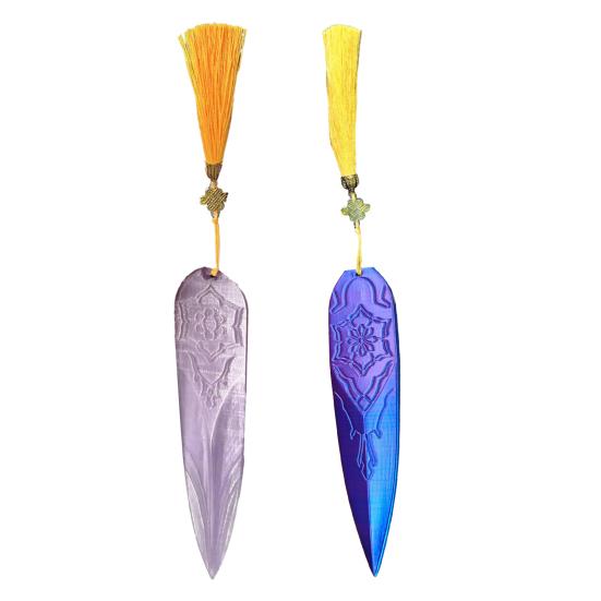 1/3Pcs Kpop Hunter Cosplay Dart Prop with Yellow Tassels Halloween Costume Party Cartoon Inspired Hunters Stiletto Weapon Role-play Accessory