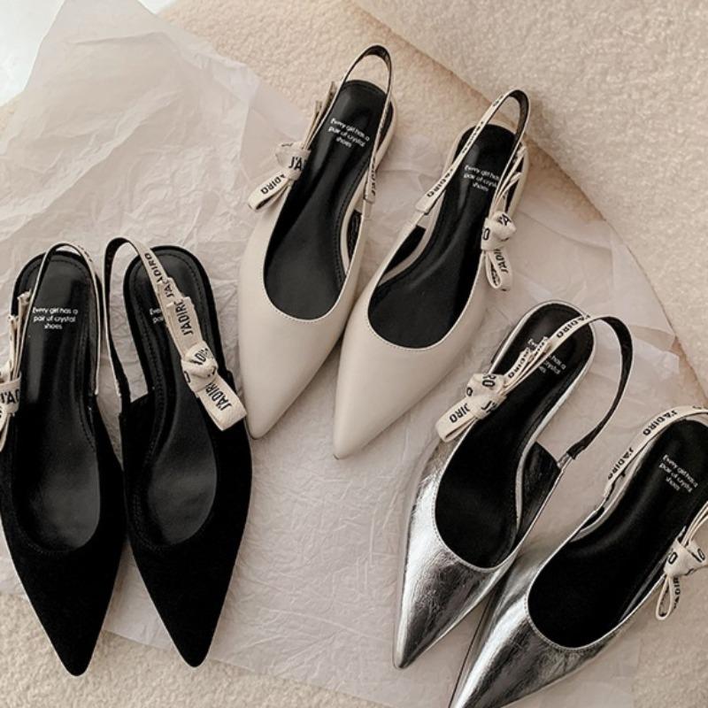 Fashion 2025 New Women's Fashionable Spring New Simple Loafers Outdoor Walking Comfortable Shallow Slip-On Women's Flat Shoes Plus Size