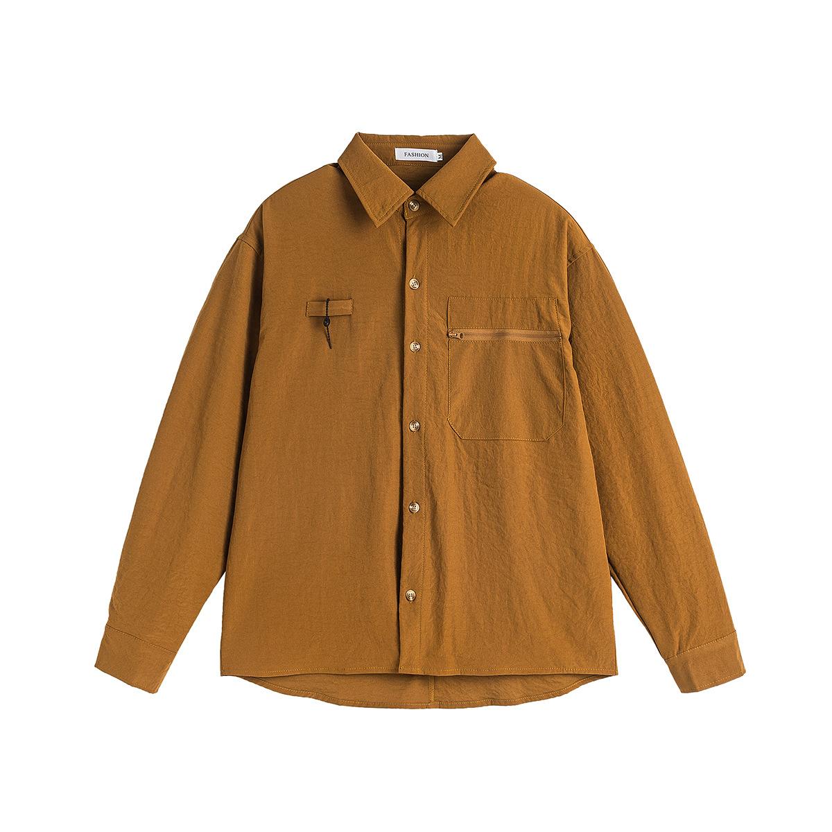 

Мужская новая осенне-зимняя повседневная рубашка с длинным рукавом, модная мужская рубашка 2XL