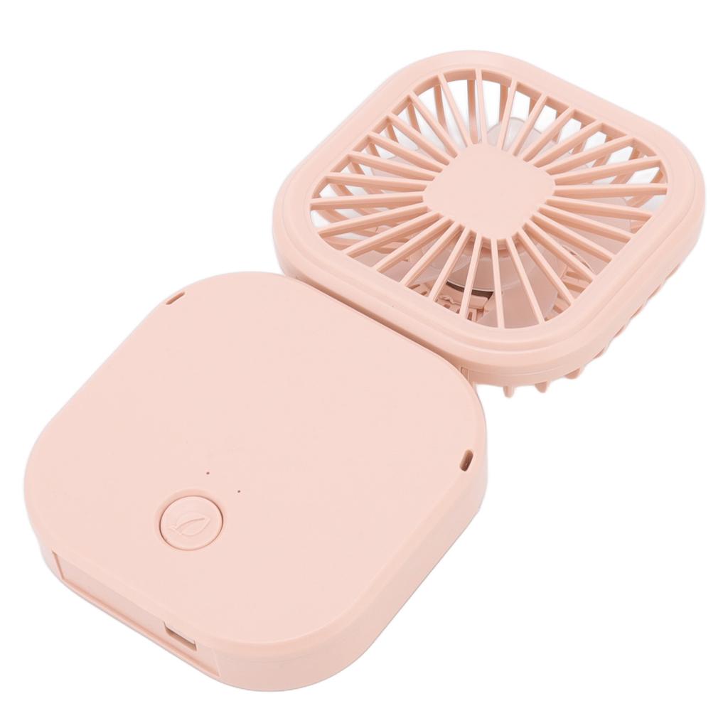 Ventilator Portabil Pliabil Viteză Vânt 3 Nivele Alimentat USB Reîncărcabil Rotativ de Mână Desktop Mic