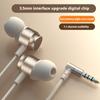 6D Stereo Sound Headsets Metal Design Type C&3.5mm Wired Gamer Earphones Magnetic In-Ear Headphones For Samsung Handfree HD Call