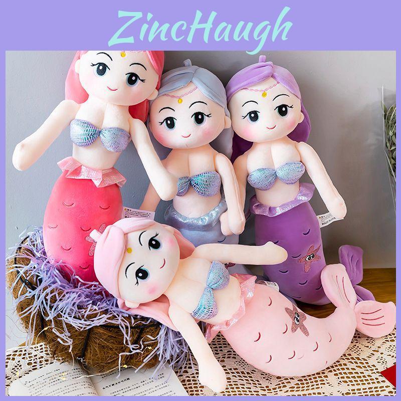 Adorable Mermaid Stuffed Plush Doll Soft Toy Perfect For Girls Birthday Gifts