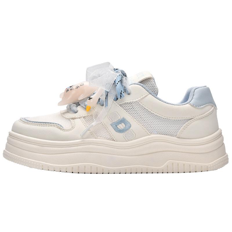 

Хит продаж летние новые универсальные сетчатые туфли на платформе, милые маленькие белые туфли 5111 40