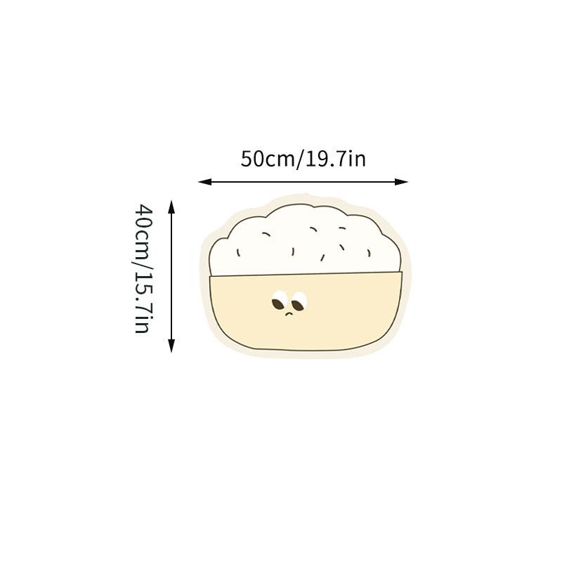 Cartoon Küche Lange Teppiche Unregelmäßige Fußmatte Teppiche für Wohnzimmer Saugfähige Eingangsfußmatte Küchenteppich Fußmatte alfombra