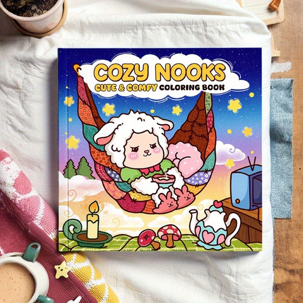 Cartoon Graffiti Painting Book Stress Relief Paperback Creative Doodles Book  for Adults And Teens