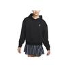 Solid Color Logo Hoodie Women Tops Black DC3580-010