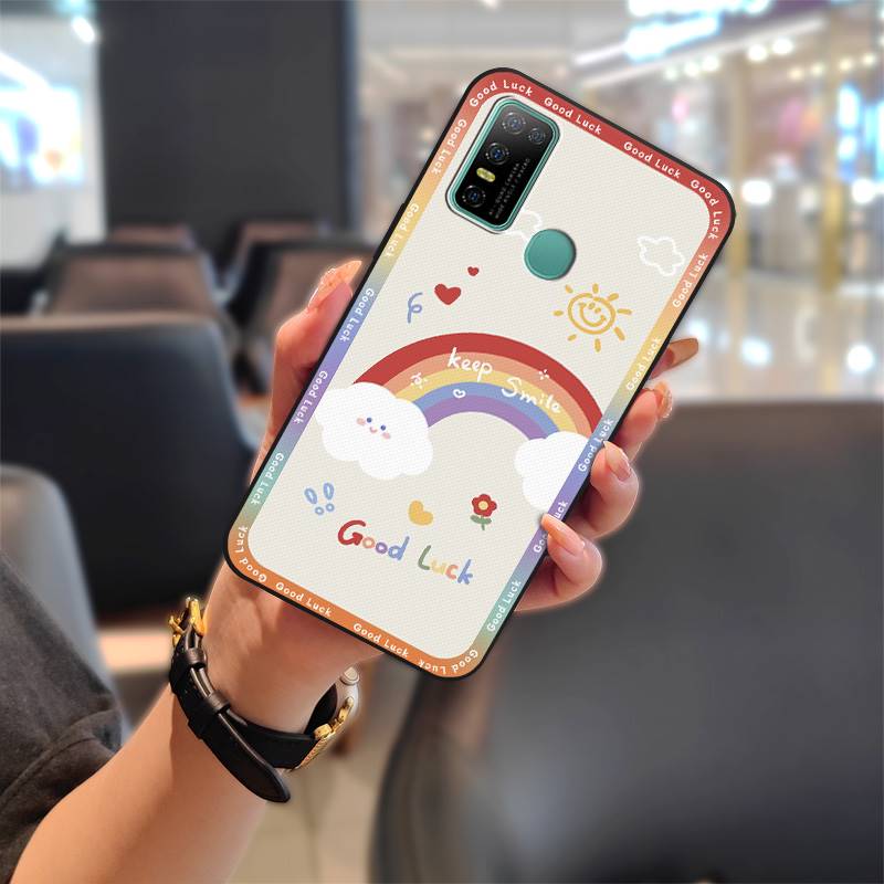 Full Wrap Silicone Phone Case For Doogee N30 Waterproof Durable Cartoon Fashion Design Back Cover Anti-dust Anti-knock