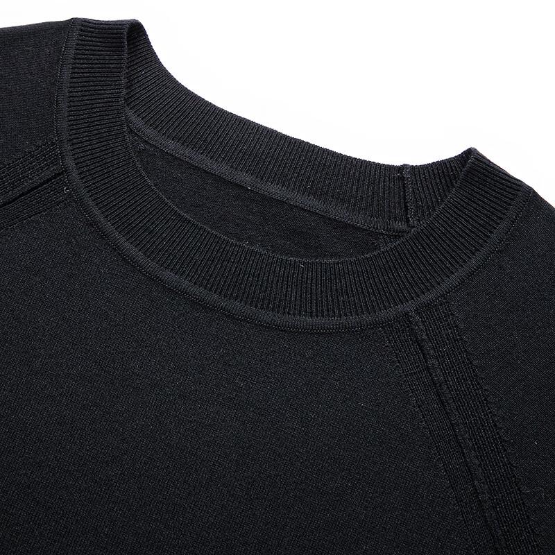 FAPAI Men's Cashmere Wool Blend Round Neck Sweater