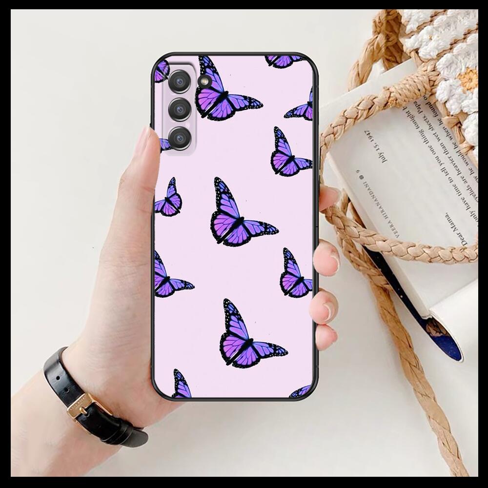 Beautiful Butterfly Pattern Phone cover hull For SamSung Galaxy s6 s7 S8 S9 S10E S20 S21 S5 S30 Plus S20 fe 5G Lite Ultra Edge