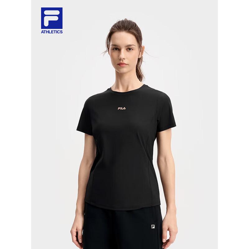 FILA Women s Knit Short Sleeve Round Neck T-shirt M