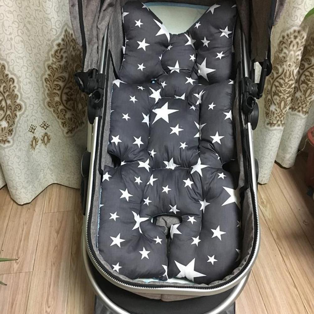 Children Seat Cushion Cotton Double-sided Seat Pad For Stroller Dining Chair