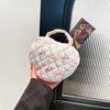 Large Capacity Quilted Cotton Floral Travel Bag
