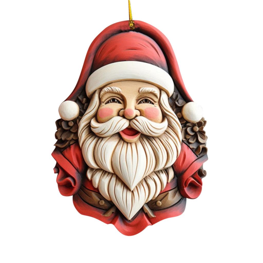 Julgransdekorationshänge Kul tecknat sött hänge Trädgårdsträddekoration oförglömlig present