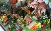 Sofiey Puppenhaus DIY-Bausatz: Miniatur-Möbel-Bastelset mit Spieluhr [Morishima Hikyou]