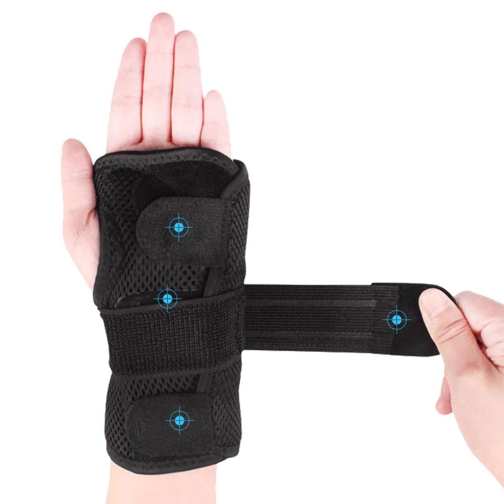 Breathable Wrist Brace With Magic Stickers Sprain Fracture Fixation Cover Wrist Guard