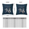 Swing Dancer Square Pillowcase Polyester Linen Velvet Creative Zip Decor Throw Pillow Case Car Cushion Cover 45X45