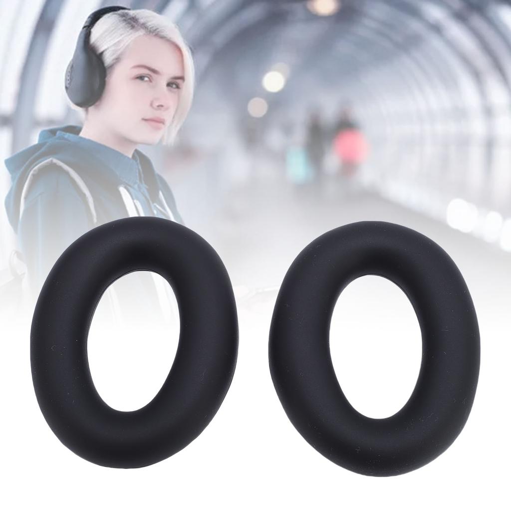 2 Pair Ear Muffs Earpads Hearing or Replacement Cushion Foam Pads for QC Headphone