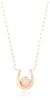 May Birthstone K10 Pink Gold Necklace 112126123105 Pink Gold 4℃ Women's