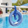 Swimming Pool Cleaning Supply Organizer Poolside Pole Hanger, with 3 Hook Configuration, Weather Resistant Maintenance Tool Management System