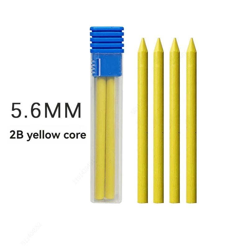 5.6mm Metal Mechanical Pencil And 2B/4B/6B/8B Pencil Refill For Writing Tool Sketch Comics Design Automatic Pencil